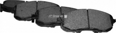 JP GROUP 4063601210 -  Комплект тормозных колодок, дисковый тормоз